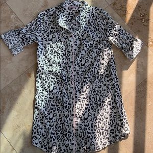 Victoria Secret Leopard Print Nightgown